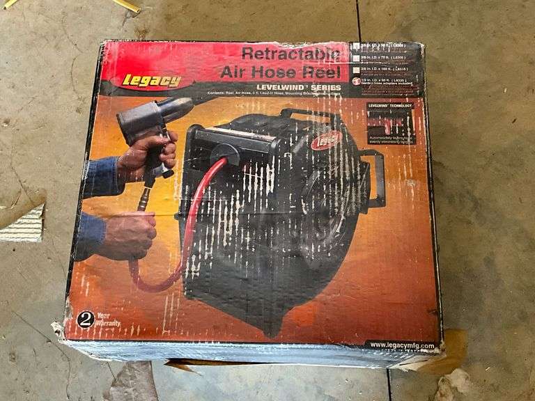 Legacy retractable air hose reel image