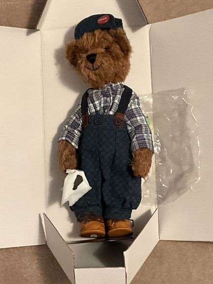 Coca-Cola teddy bear in original box image