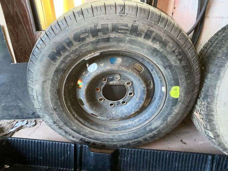 Assortment of truck parts, ball hitches
