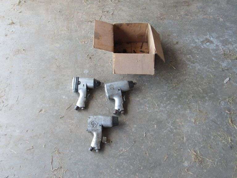 Rockwell and Central Pneumatic air impact guns image