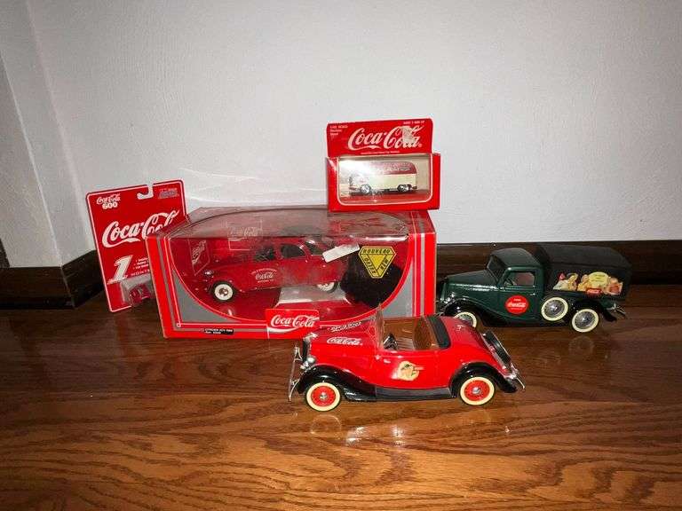 Coca-Cola die cast cars image