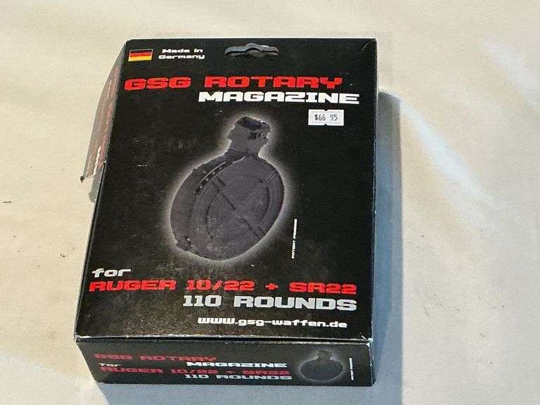GSG rotary magazine Ruger 10-22 110 round drum image