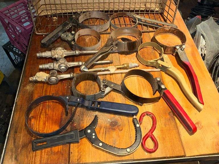 Oil filter wrenches, air nozzles, etc. image