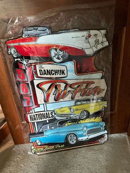 Danchuck tri-five nationals metal sign image