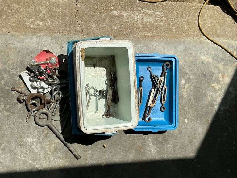 Eye bolts, turn buckles, etc. image