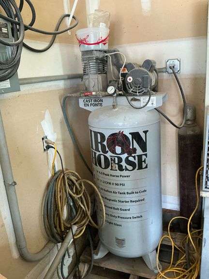 Iron Horse air compressor, Model IHD6160B1 image