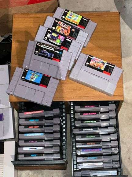 Super Nintendo, NES Advantage and Nintendo gaming systems image