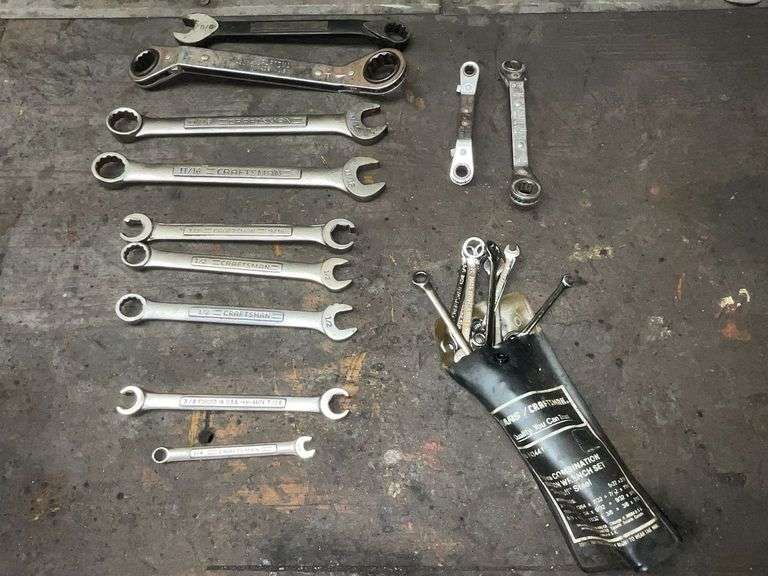 Craftsman combination wrenches, ratchet wrenches, etc. image