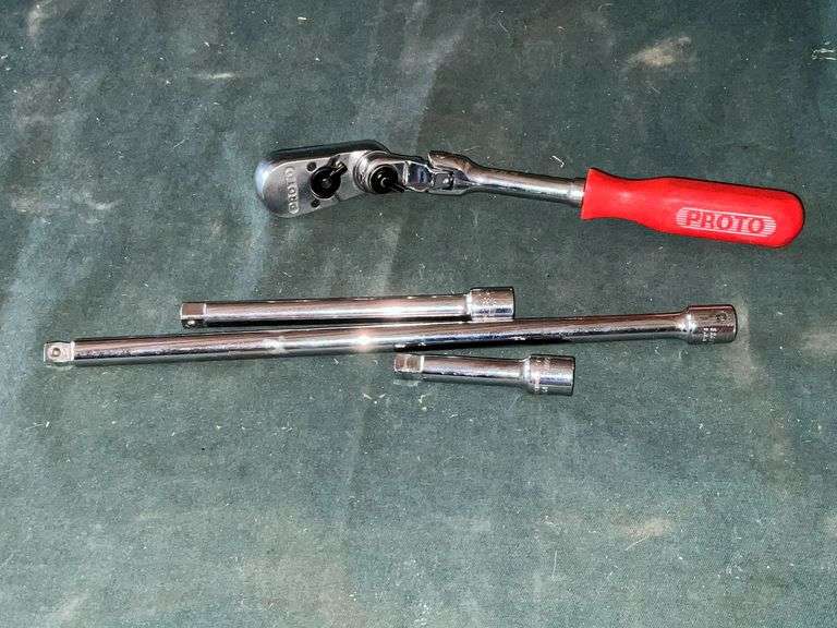 Proto flex head ratchet, extensions, image