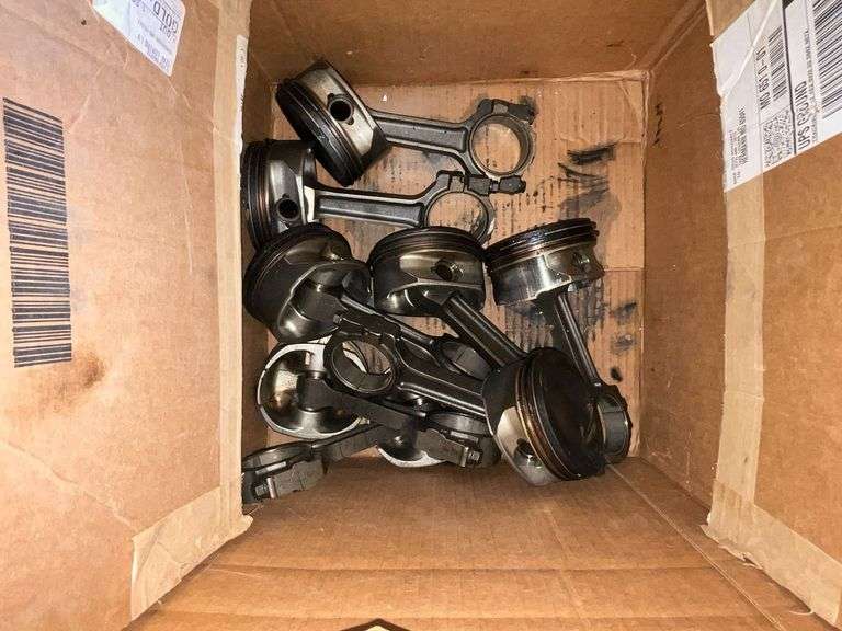 Pistons and rods image