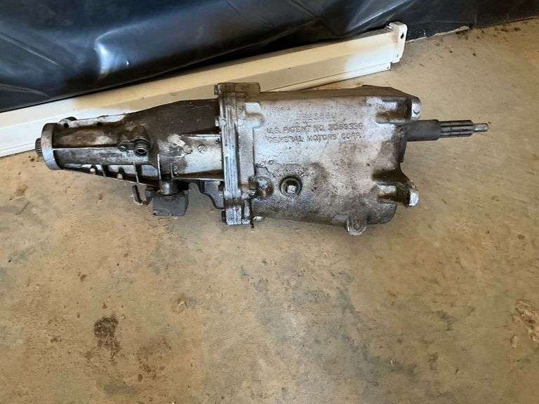 Aluminum Muncie 4-speed transmission image