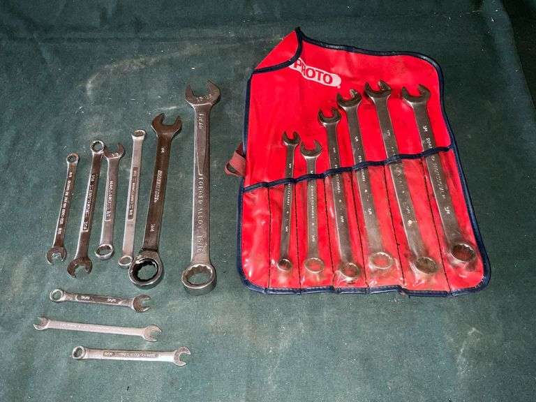 Proto wrenches, assorted wrenches Craftsman, etc. image