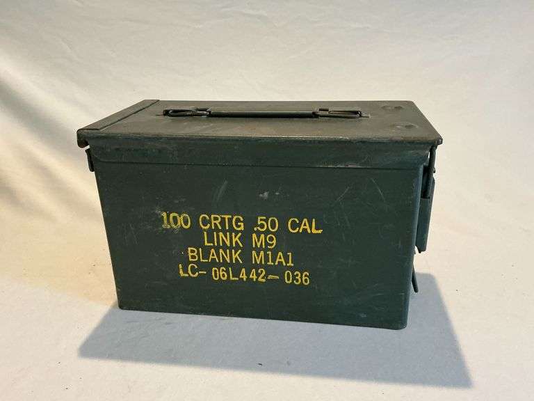 Metal ammo box image
