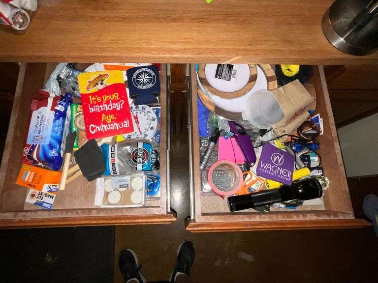 Pair of junk drawers image
