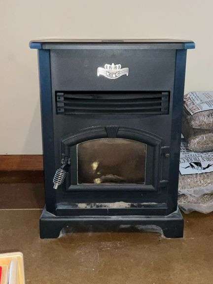 King pellet stove, BUYER RESPONSIBLE FOR REMOVAL image