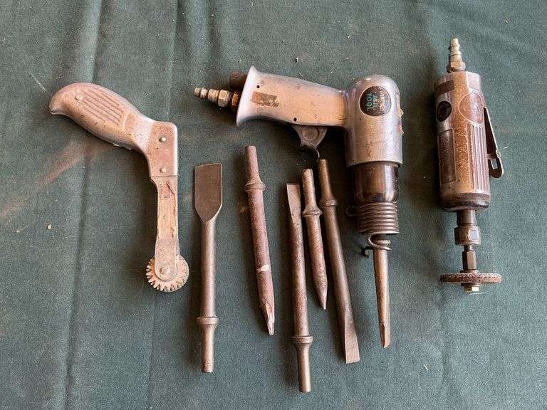 Pneumatic tools, die grinder, air hammer image