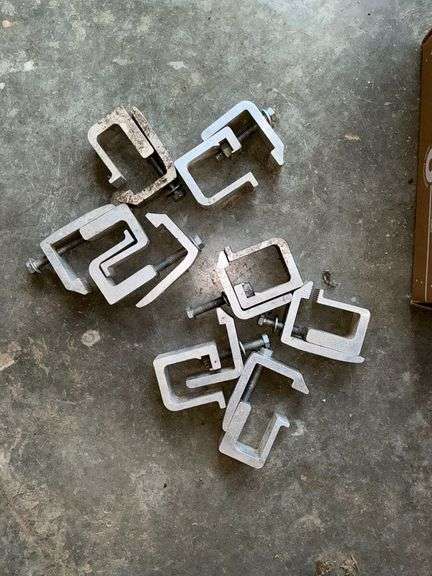 8 aluminum camper shell clamps image
