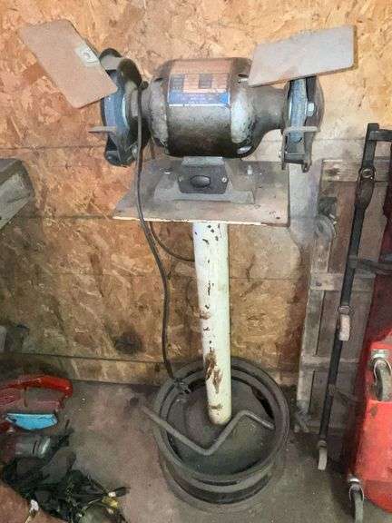 6" bench grinder image