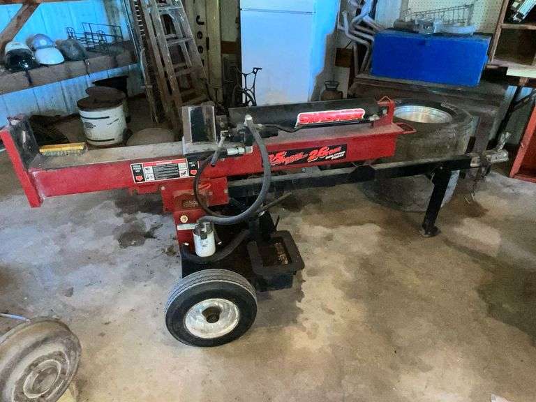 Swisher log splitter, 24" ram, 2" hitch image