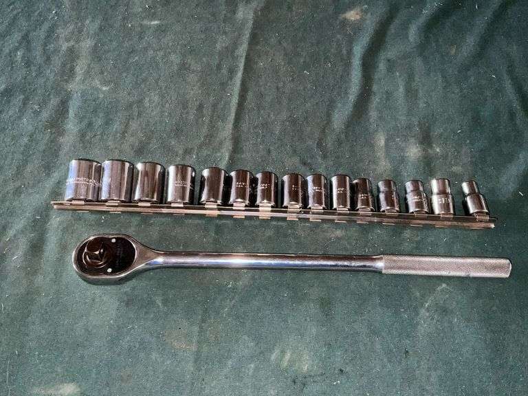 Proto 6 point shallow 1/2" drive metric sockets image