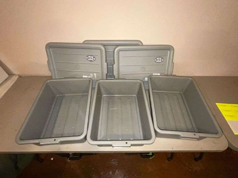 Cabela's meat tote/utility tub with lids image