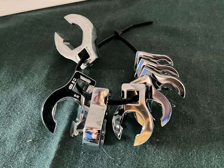 Proto crows foot wrenches, 3/8" drive image