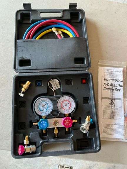 Pittsburgh AC manifold gauge set image