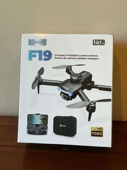Contixo F19 compact foldable camera drone image