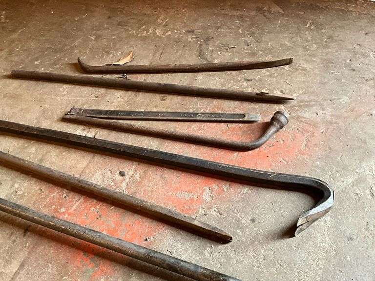 Pry bars, tire tools, etc.
