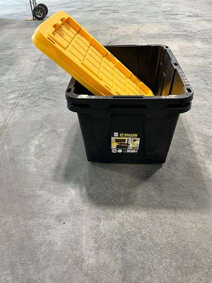 Pair of 27 gallon Member's Mark totes image