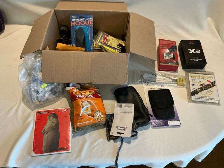 Shooting supplies, ear plugs, gun locks, targets, hand warmers, etc. image
