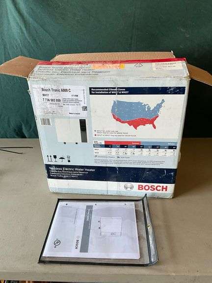 Bosch Tronic 6000 tankless electric water heater image