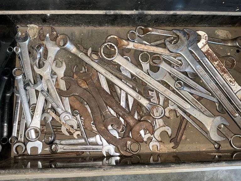 Assortment of wrenches, SK, Stanley, and others image