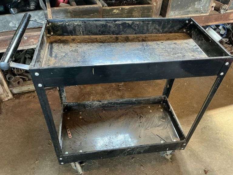Metal shop cart image