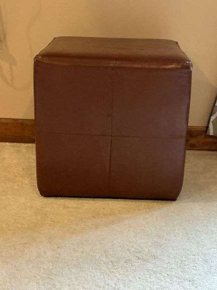 Cube ottoman, 19" x 19" x 19" image