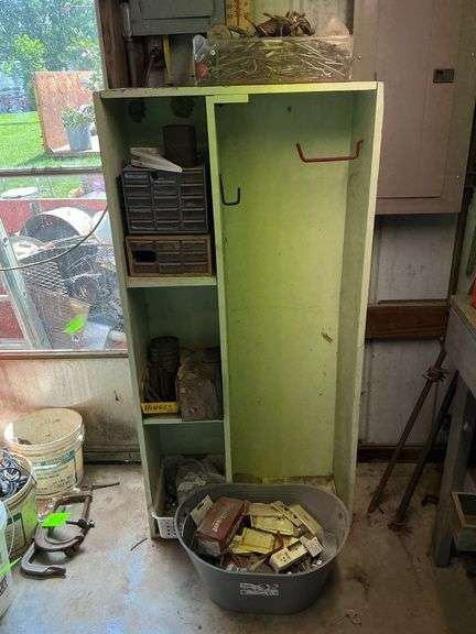 Wooden cabinet 29" x 12" x 60" T image