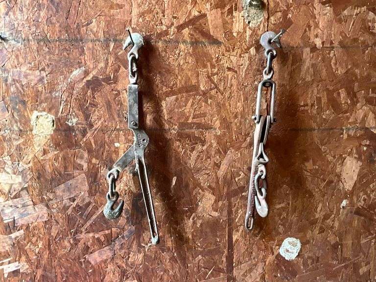 (2) 1/4" chain boomers image