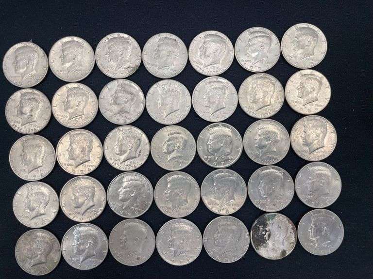 35 Kennedy Half Dollars image