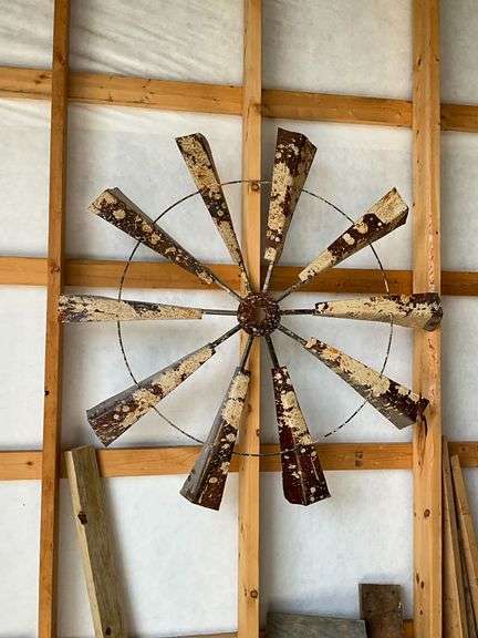 Decorative wind mill blade image