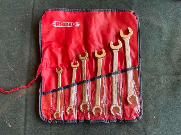 Proto open end line wrenches image