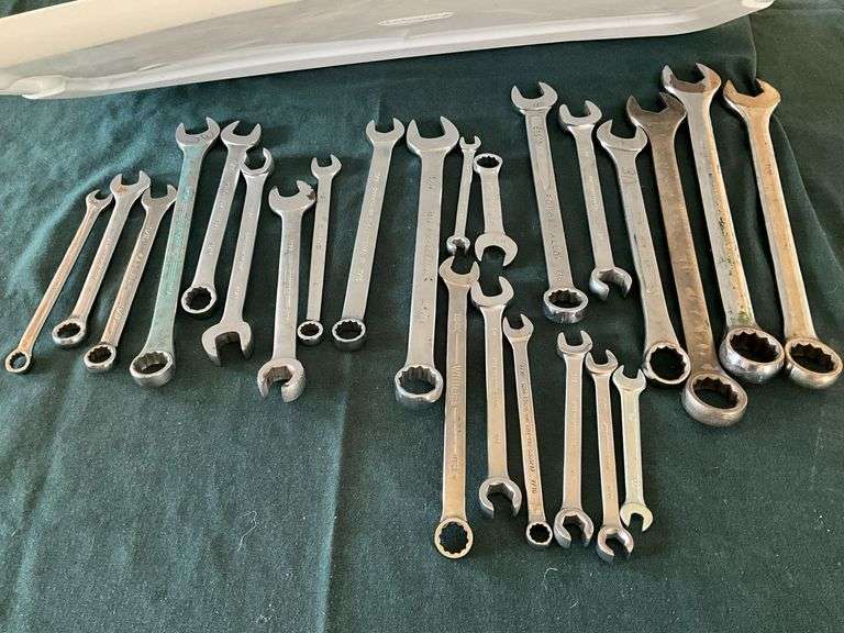 Proto and other brand wrenches up to 1 1/8" image