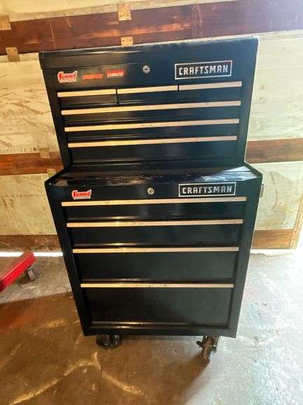 Craftsman roll around tool box, 27" W x 18" D x 34" T image