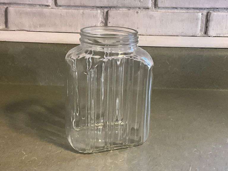 Vintage jar no lid image