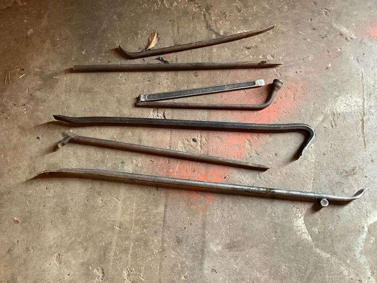 Pry bars, tire tools, etc.