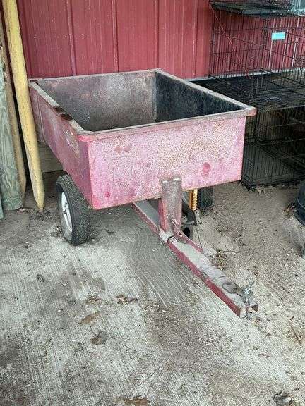 Red Devil Load Hog lawn cart, jack stand image