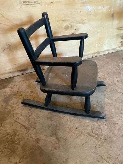 Vintage child's rocker image