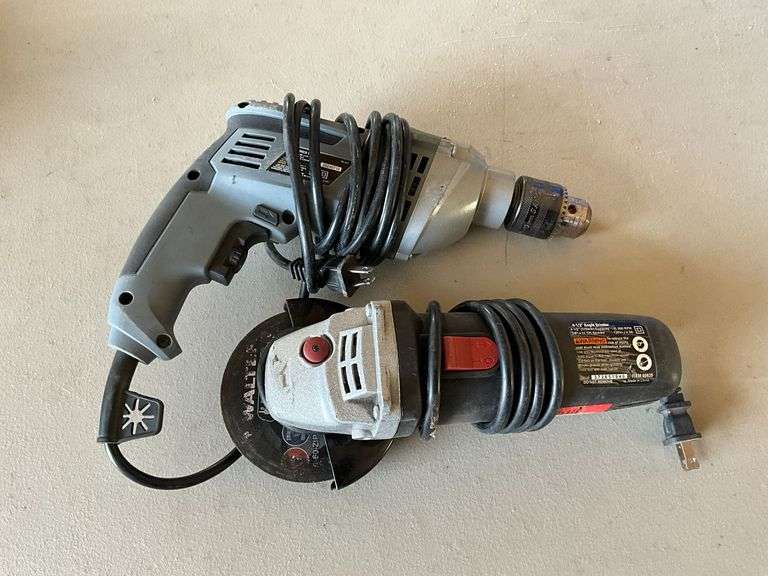 Drill Master 4 1/2" angle grinder image