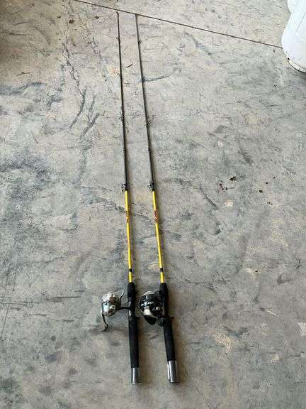 Pair of Mr. Crappie rods image