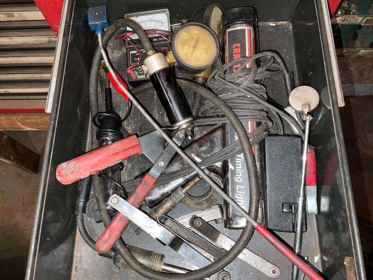 Craftsman timing light, vacuum pump, feeler gauges image