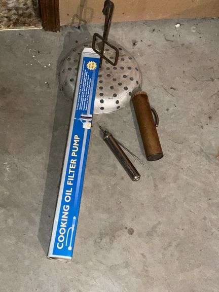 Cooking oil filter pump image